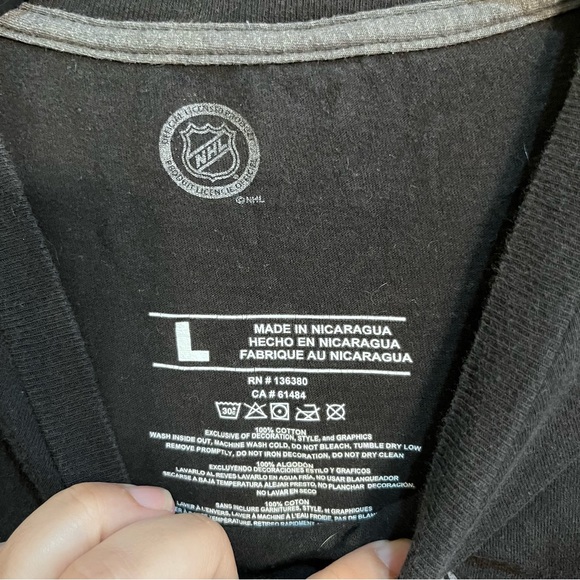 NHL Pittsburgh Penguins mens short sleeve t-shirt black large - Picture 4 of 4